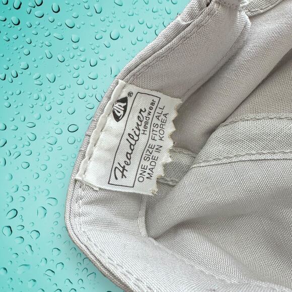 Anglers Fine Line Rope Hat One Size Snapback Fishing White / Embroidered - Picture 6 of 8